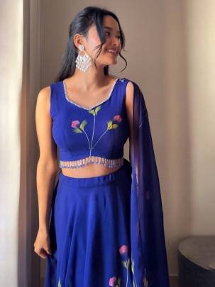 Designer Lehngha