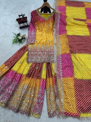 Heer Sharara Set