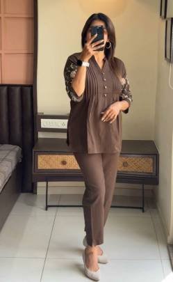 Women's Cotton Co-ord Set