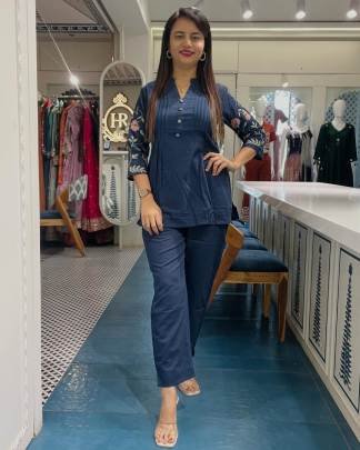 Women's Cotton Co-ord Set